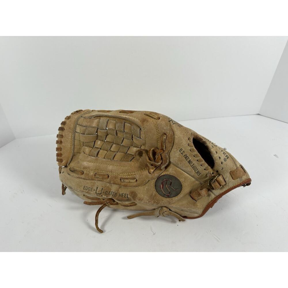 Vintage Rawlings Dale Murphy 21106 Baseball Glove LHT Basket Web Leather
